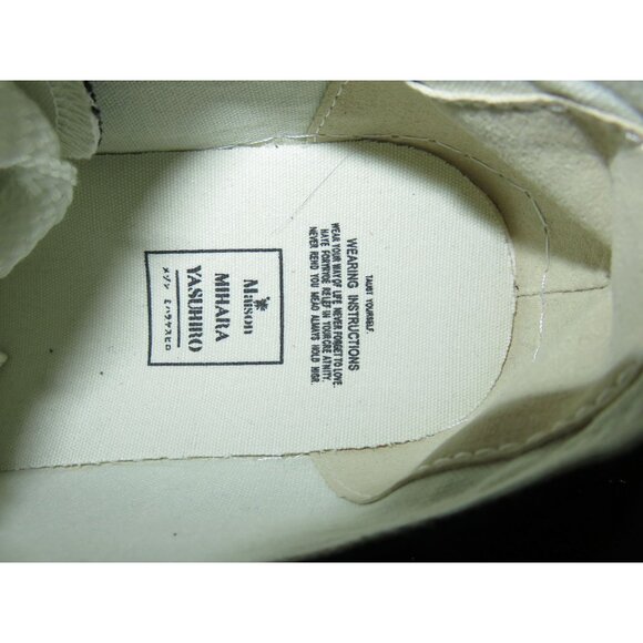 Maison Mihara Yasuhiro Hank low Black and White lace up platform sneakers 42 43 - Picture 9 of 15